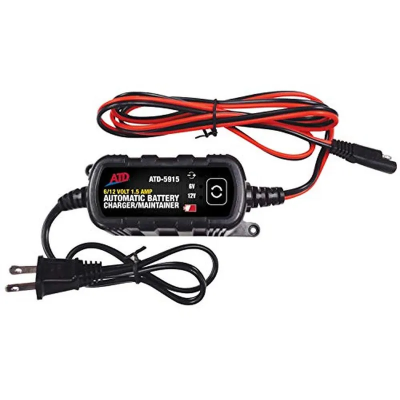 ATD Tools 5915 6V/12V Automatic 1.5A Battery Charger/Maintainer Place Order