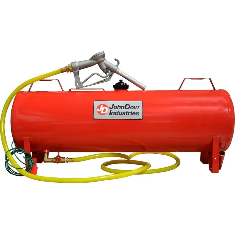 John Dow Industries JDI-FST15 15-Gallon Steel Portable Fuel Station Red Discount