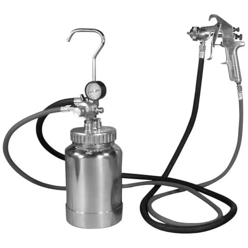 Astro Pneumatic 2PG8S 2 Quart Pressure Pot with Silver Gun and Hose Special Discount