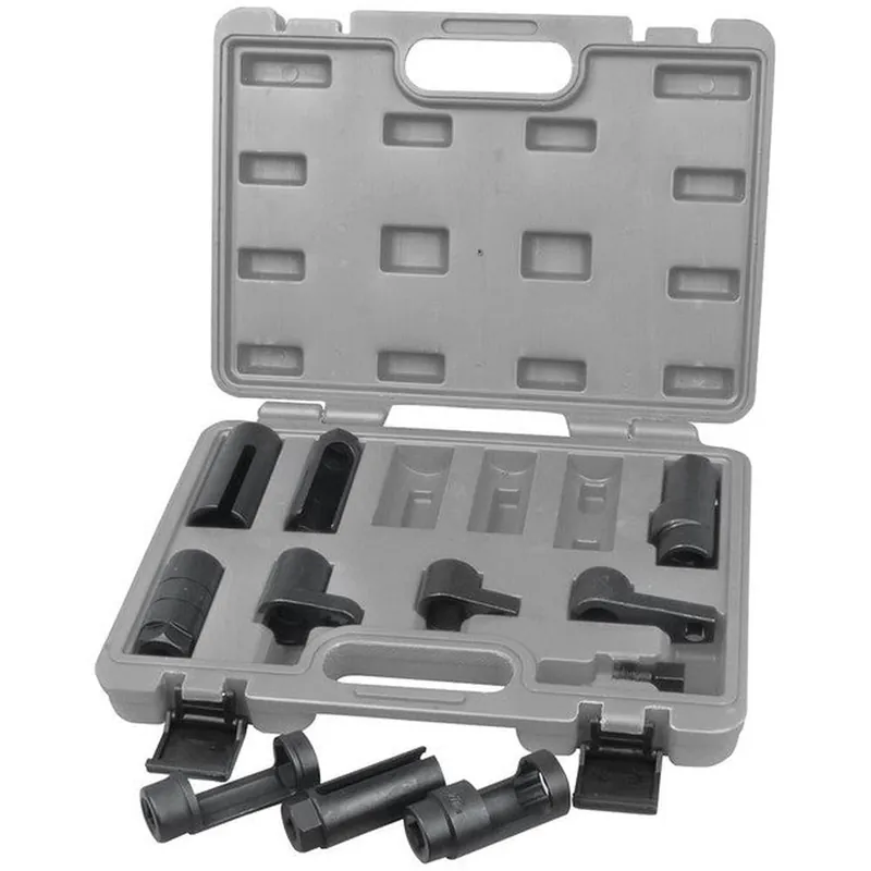 ATD Tools 5666 11 PC. OXYGEN SENSOR & SENDING UNIT SOCKET SET High Quality