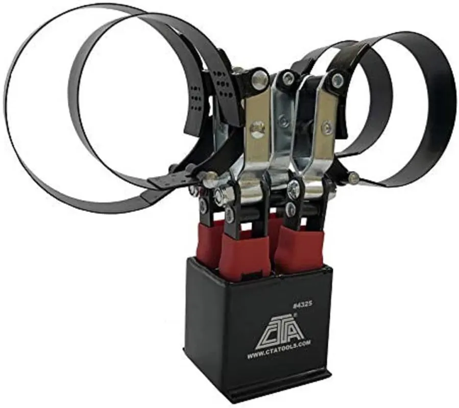 High Quality CTA Tools 4325 4 PC. OIL FILTER WRENCH SET WITH STAND