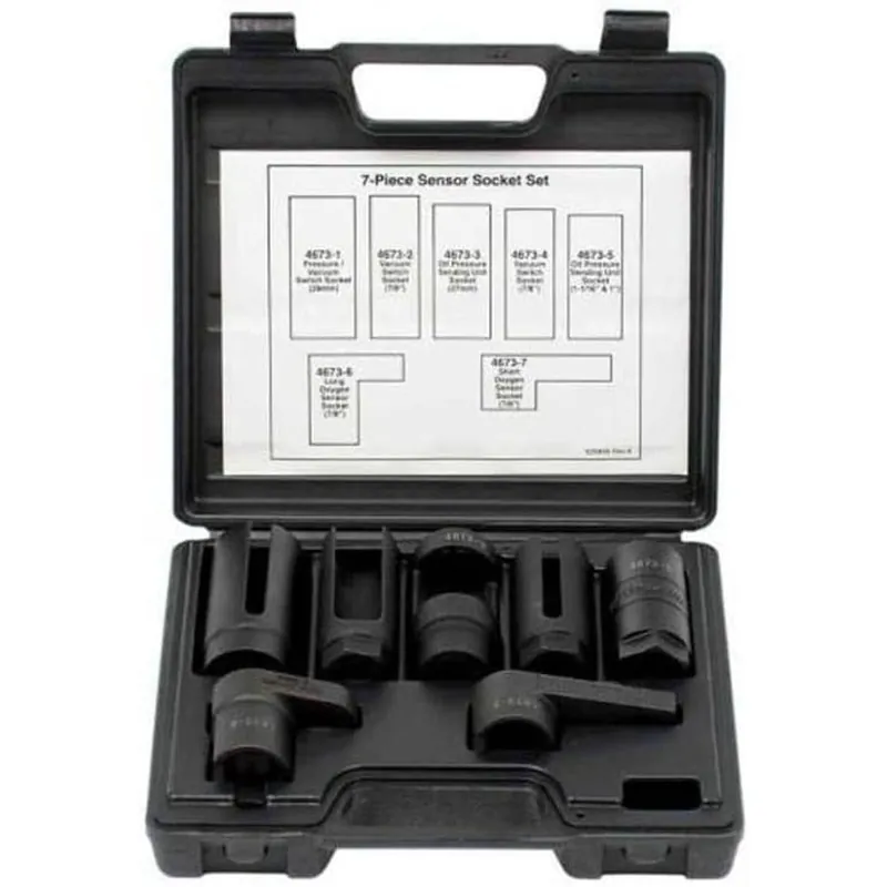 OTC Tools 4673 7 PC OXYGEN SENSOR SOCKET SET Flash Sale