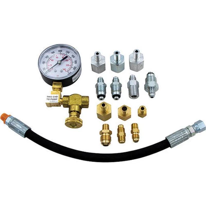 ATD Tools 5556 POWER STEERING AND RACK TESTER, 0-2,000 PSI / 0-140 BAR Holiday Sale