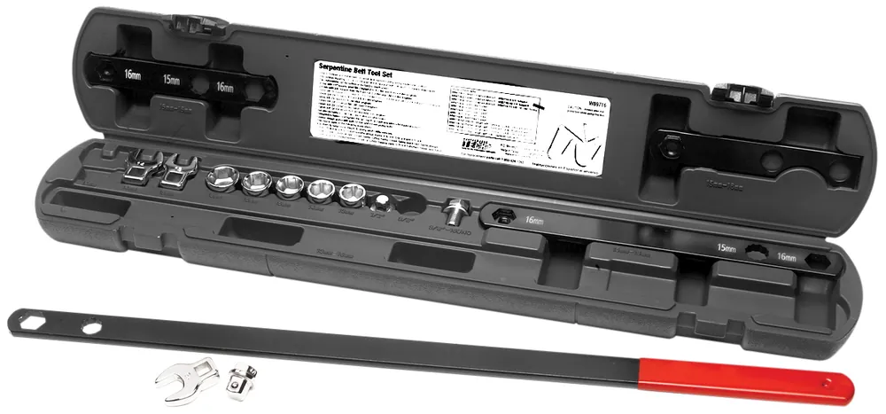 Last Chance Performance Tools PTW89716 16Pc Serpentine Belt Tool
