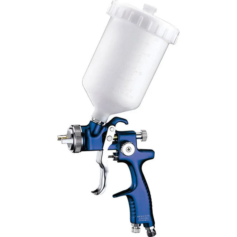 Luxury Astro Pneumatic EUROHE109 EURO PRO 1.9MM NOZZLE HIGH EFFICENCY/HIGH TRANSFER PAINT GUN WITH PLASTIC CUP, 600 ML