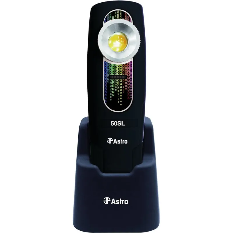 Astro Pneumatic Tool 50SL SunLight 400 Lumen Rechargeable Handheld Color Match Light - CRI 97 Top Pick