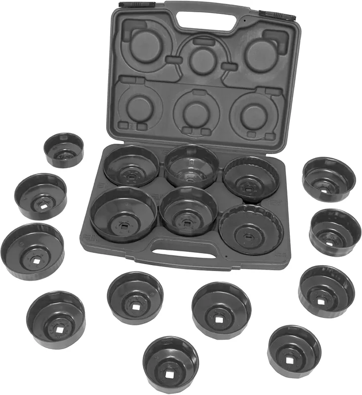 Lisle 61500 17-Piece HD End Cap Wrench Set Wholesale