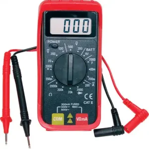 Last Chance ATD Tools 5544 DELUXE AUTOMOTIVE METER WITH RPM AND TEMPERATURE FUNCTIONS, (45) TEST RANGES, (14) TEST FUNCTIONS