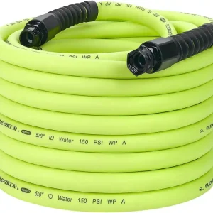 Direct From Factory Flexzilla Pro Water Hose with Reusable Fittings. 5/8 in. x 100 ft. Heavy Duty. Lightweight. Drinking Water Safe - HFZWP5100
