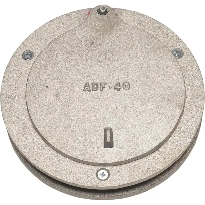 Crushproof Tubing Products ADF40 Door Port - Alum. For 4" Hose Express Delivery