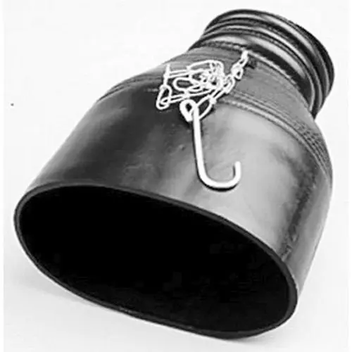 Crushproof Tubing Products F575 Oval Tailpipe Adapter For Exhaust Hose - 3.5 x 8.5 In. Wholesale