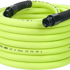 Clearance Flexzilla Pro Water Hose with Reusable Fittings. 5/8 in. x 75 ft.. Heavy Duty. Lightweight. Drinking Water Safe- HFZWP575
