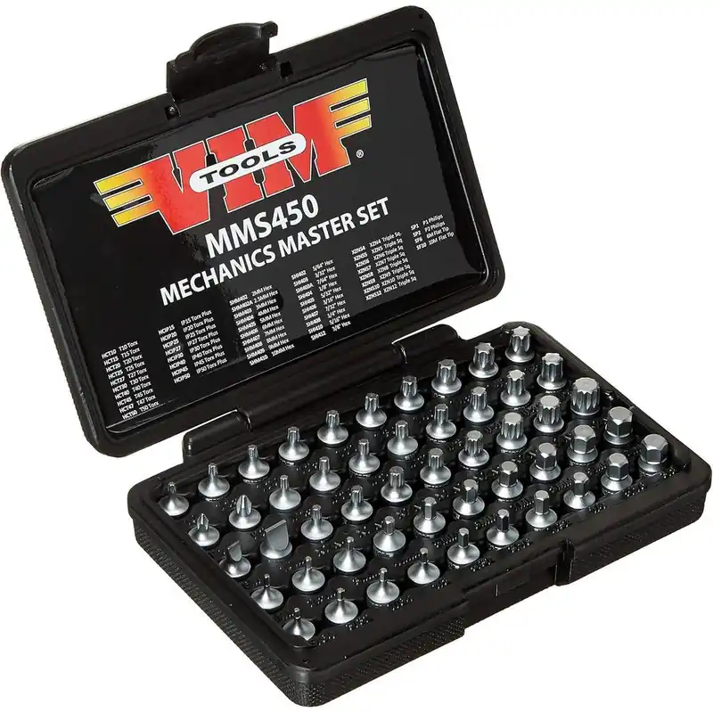 VIM Tools VIM-MMS450 0.25 in. Drive Mechanics Master Set44; 50 Piece Grab Now