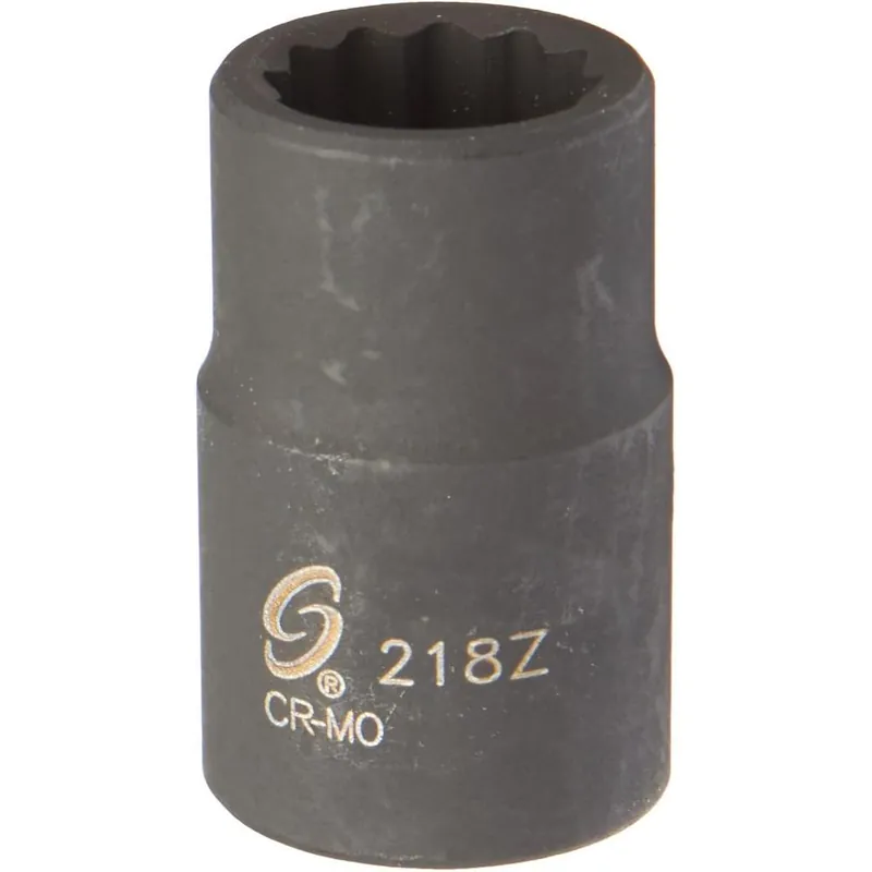Sunex Tools 218z 1/2" Drive 9/16" 12-Point Impact Socket Warranty Included