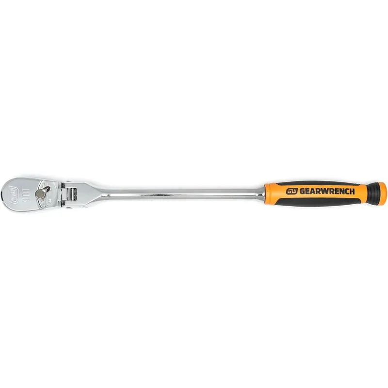 Cheap GearWrench 81210T 3/8" Drive 90-Tooth Dual Material Flex Head Teardrop Ratchet