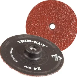 Gemtex Abrasives 24130600 3" Trim-Kut Aluminum Oxide Discs Flash Sale