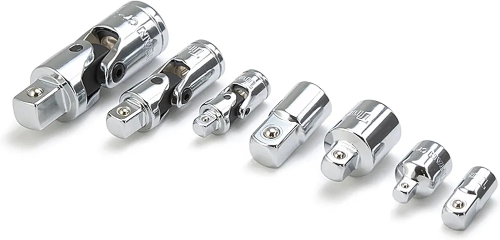 Discount Titan Tools 17407 Adapter and U-Joint Set, 7 pieces