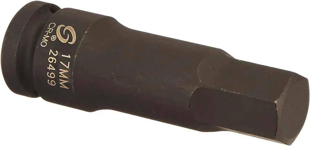 Same Day Shipping Sunex 26499 1/2-Inch Drive 17-Mm Hex Impact Socket