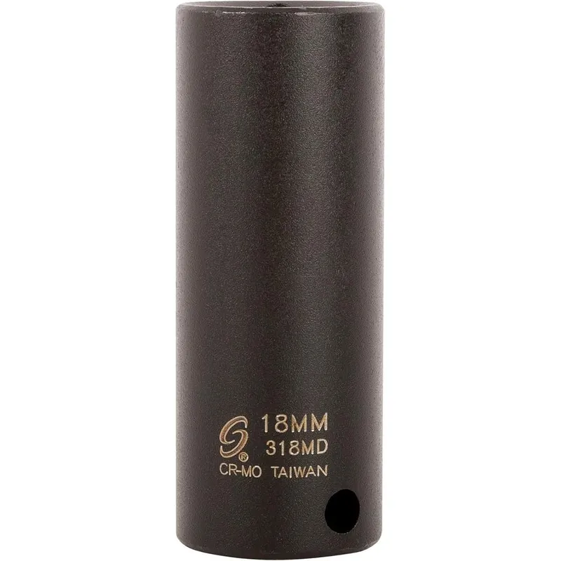 Shop Now Sunex 318md 3/8-Inch Drive 18-Mm Deep Impact Socket