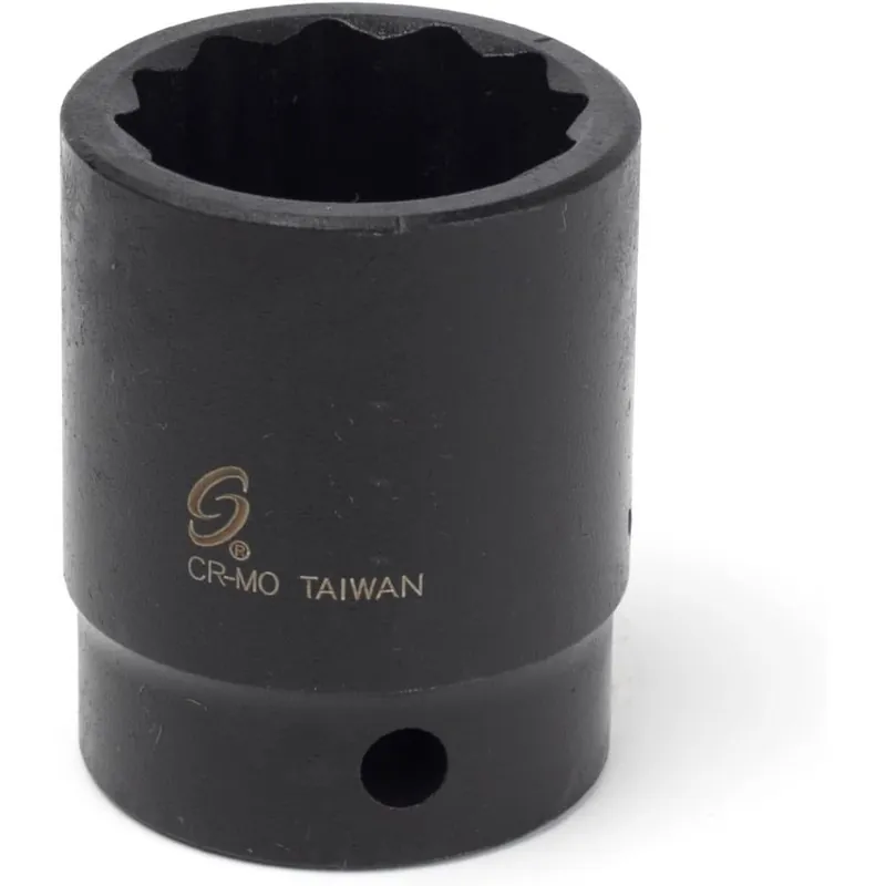 Budget Sunex Tools 227ZM 1 in." Drive 27-mm 12 Point Impact Socket