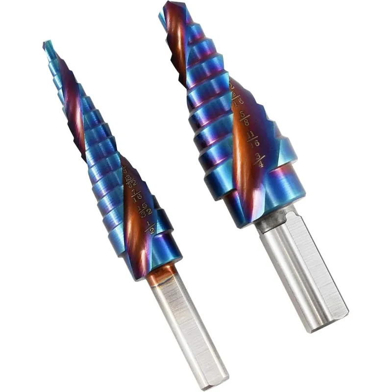 Astro Pneumatic Tool 9442 Blue Steel 2 pieces Max-Duty Step Drill Set Affordable