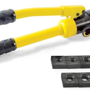 Viral Titan Tools 11981 High Capacity Hydraulic Cable Crimper