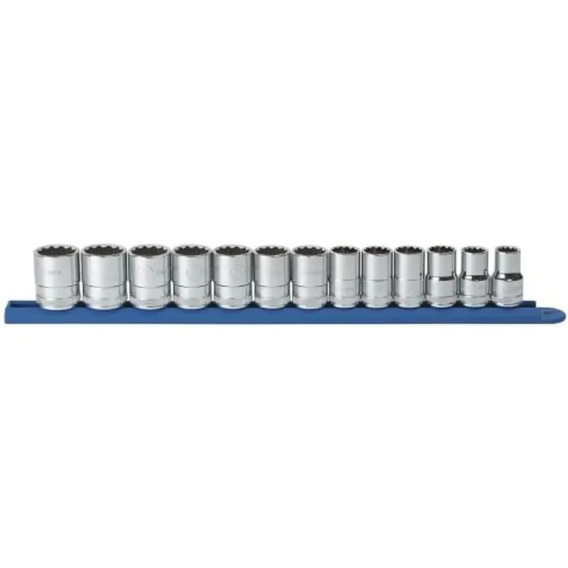 GEARWRENCH 13 Pc. 1/2" Drive 12 Point Standard Metric Socket Set - 80710D Hassle-Free Returns