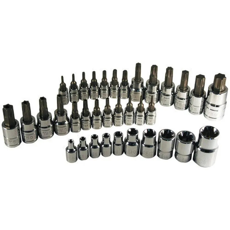 Reduced Price ATD Tools 125 35 PC. STAR BIT SOCKET SET