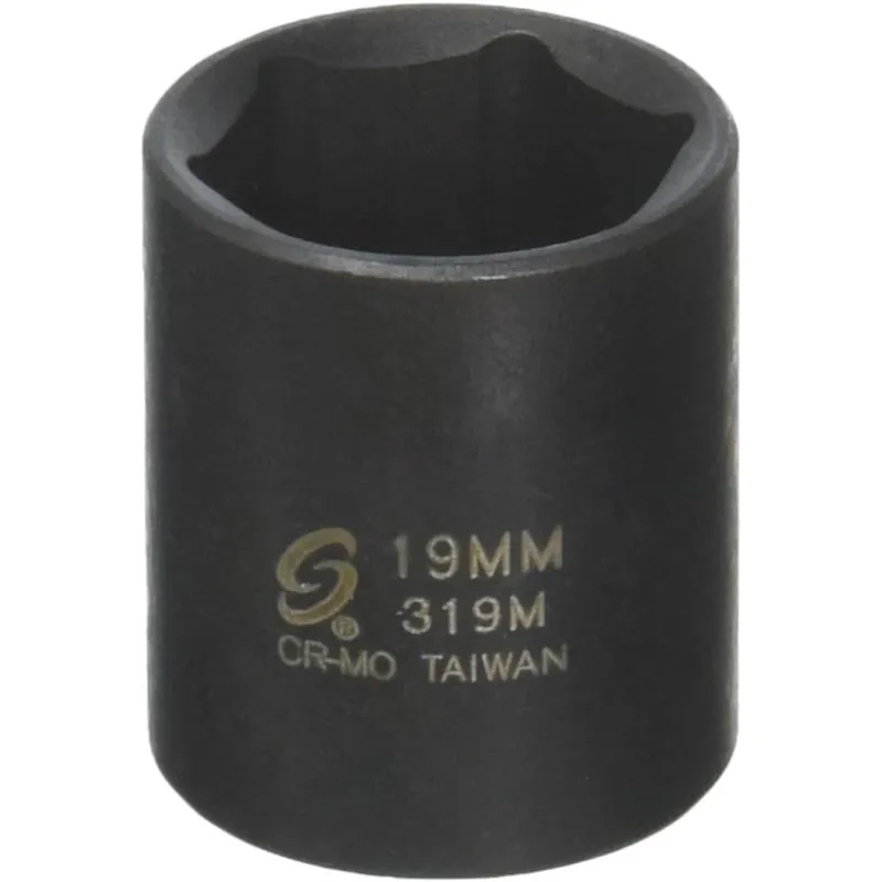 Sunex Tools 319M 3/8 in. Drive 19-mm Impact Socket Sale