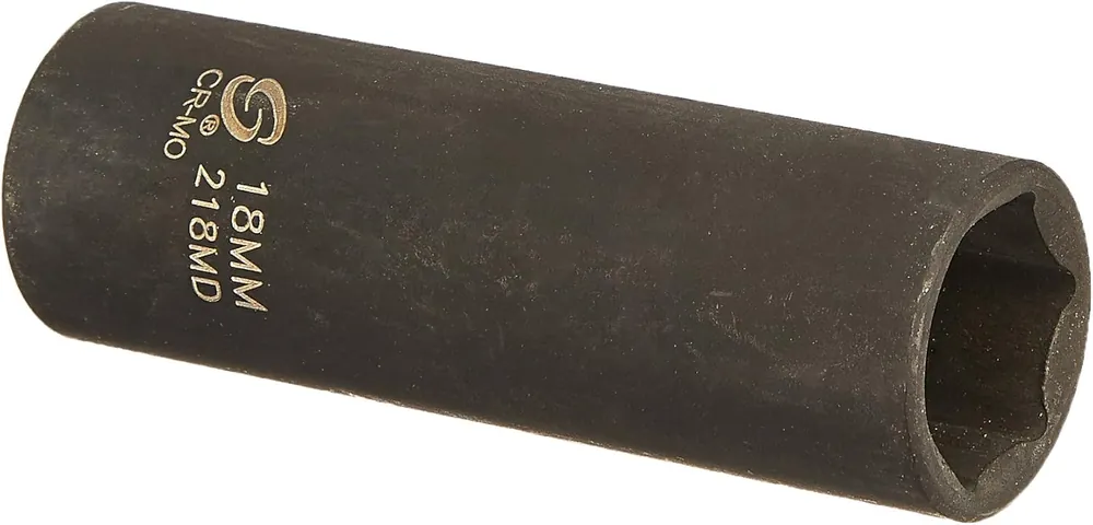 Direct From Factory Sunex Tools 218MD 1/2 in. Drive 18-mm Deep Impact Socket