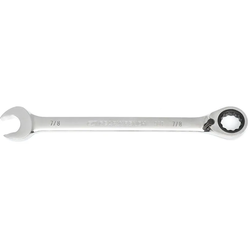 Affordable GearWrench 86651 7/8" 72-Tooth 12 Point Reversible Ratcheting Combination Wrench