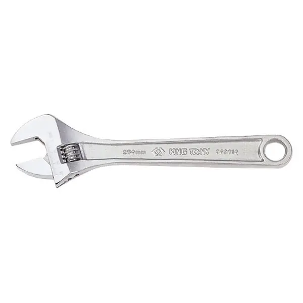 Markdown King Tony 3611-06RQ 6" Adjustable Wrench SAE+Metric Satin