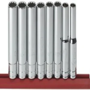 Big Sale GearWrench 80713 8 Piece 1/2-Inch Drive 12 Point Deep SAE Socket Set
