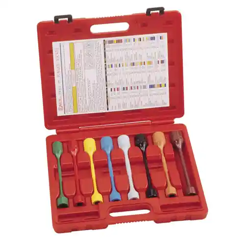 Instant Buy Genius Tools GNSTO408S 8 Pces 1/2"Dr Sae Cra Wheel To