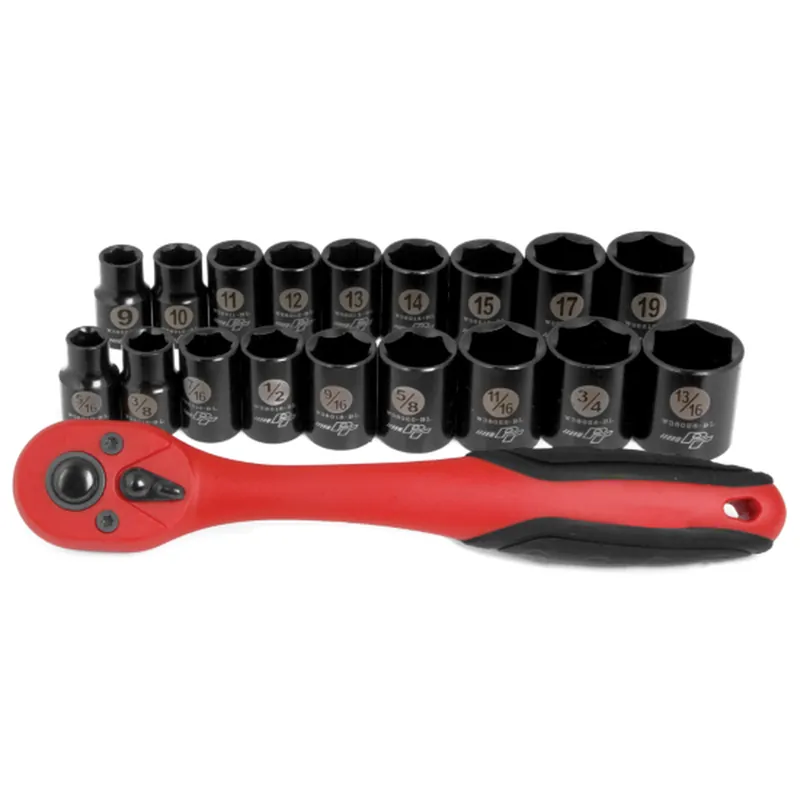Performance Tools PTW38337 Socket Set 3/8" 19Pcs Special Discount