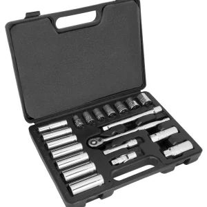 Performance Tools PTW38911 20Pc Sae Socket Set 3/8" Dr. Deal