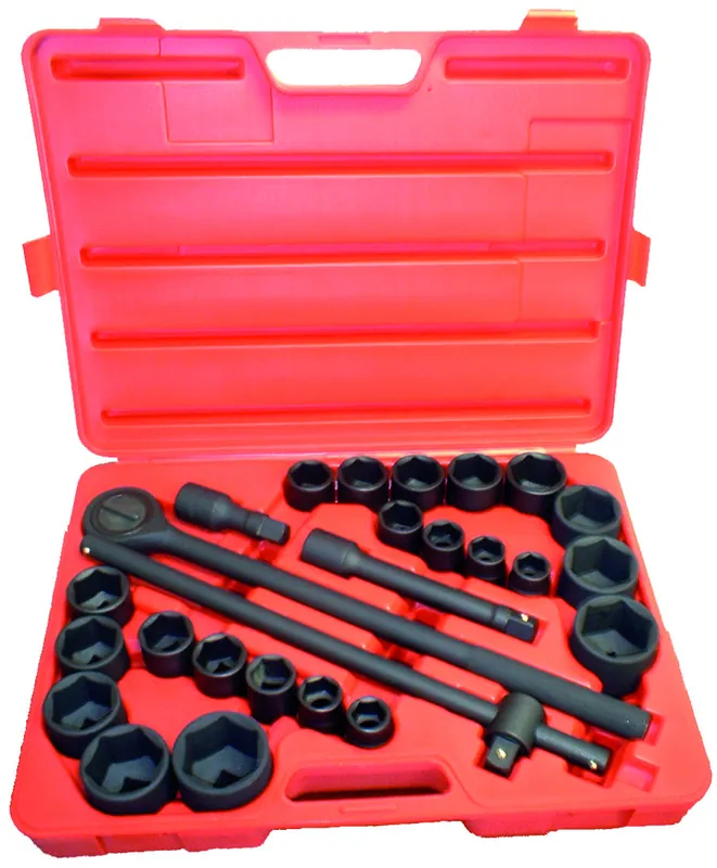 King Tools RDIS2734 Skt.Imp Kit Sae/Met 27Pcs 3/4" Trending