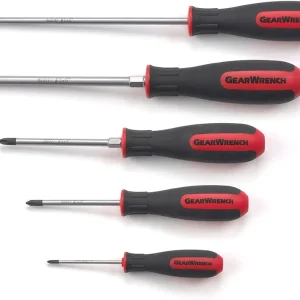 Buy Today GearWrench 80052 5 Pc. Phillips Dual Material Screwdriver Set