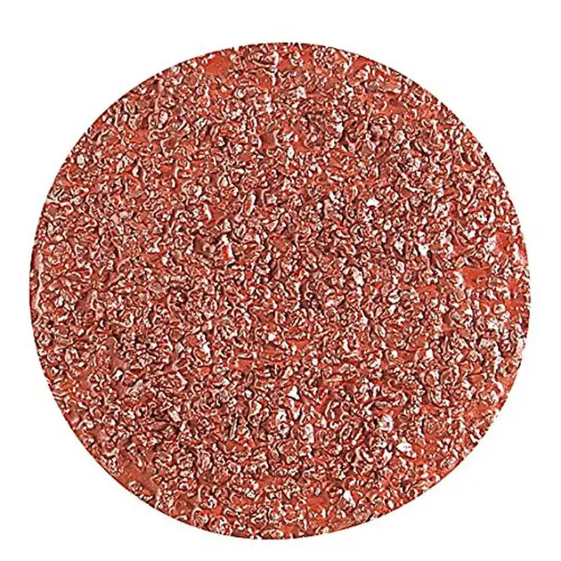 Gemtex Abrasives 21230305 Resin Fiber Disc. Paper Backing. Aluminum Oxide. R Grit. Roll on. 1" Width. 3" Length. Red (Pack of 25) Secure Checkout