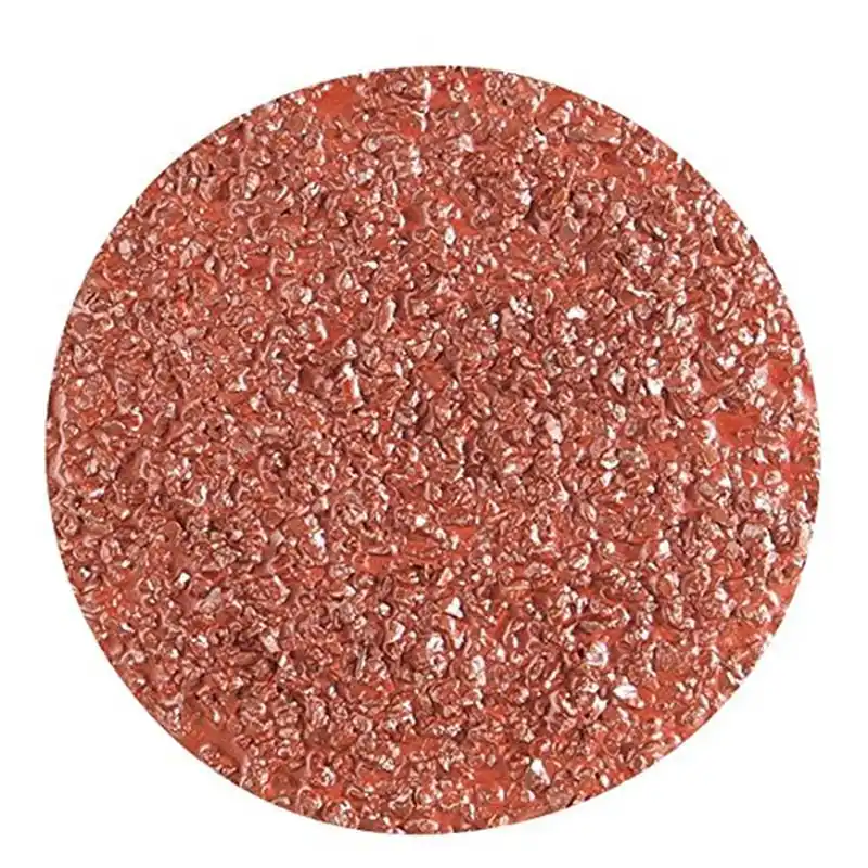 Gemtex Abrasives 21220505 Resin Fiber Disc. Paper Backing. Aluminum Oxide. R Grit. Roll on. 1" Width. 2" Length. Red (Pack of 50) Bargain