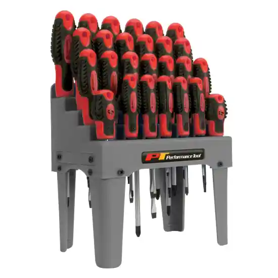 Special Discount Performance Tools PTW1726 26Pc Screwdriver Set With Rack