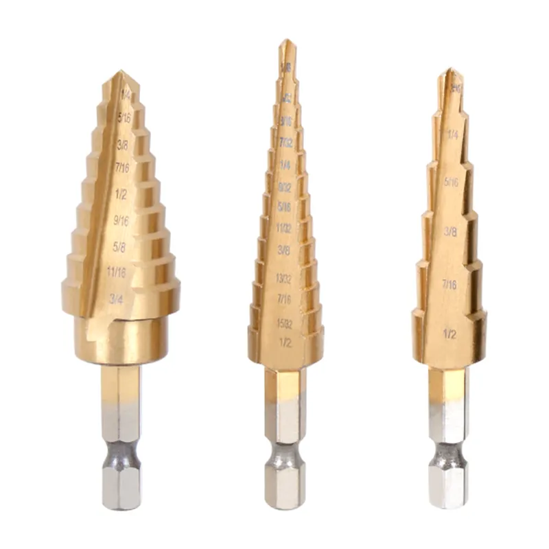 Performance Tools PTW9003 3Pc Step Drill Set Genuine