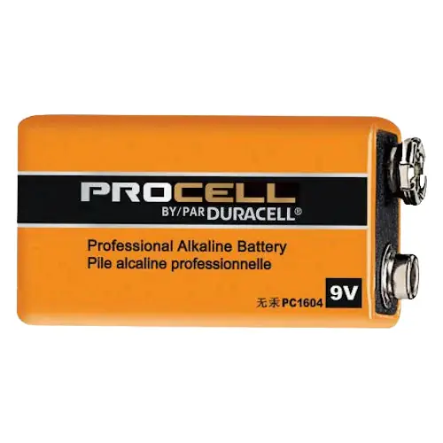 Duracell PC1604 Procell 9V Alkaline-Manganese Dioxide Battery Grab Now