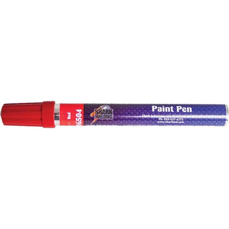 Shark Industries 16504 Paint Pen (Red) Fan Favorite