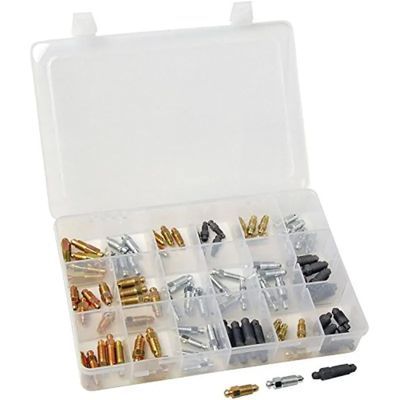 ATD Tools Brake Bleeder Screw Ass, 90pc (ATD-391) Money Back Guarantee