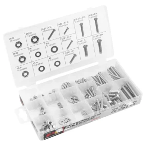 Performance Tools PTW5358 224 Pc Stainless Screw Kit New Arrival