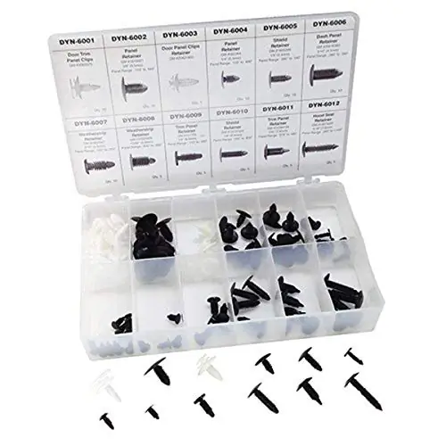 Fan Favorite ATD Tools 39350 90-Piece GM Retainer Assortment