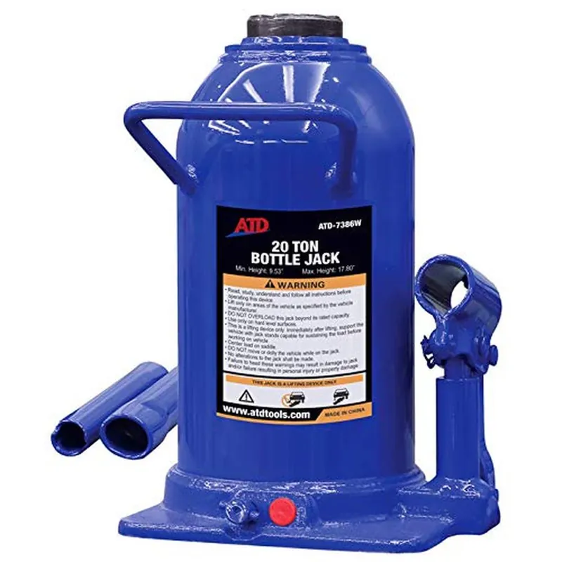 Order Now ATD Tools 7386W 20 Ton Heavy-Duty Hydraulic Side Pump Bottle Jack, 1 Pack