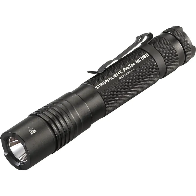 Warranty Included Streamlight 88052 ProTac HL USB 850 Lumen Professional Tactical Flashlight with High/Low/Strobe