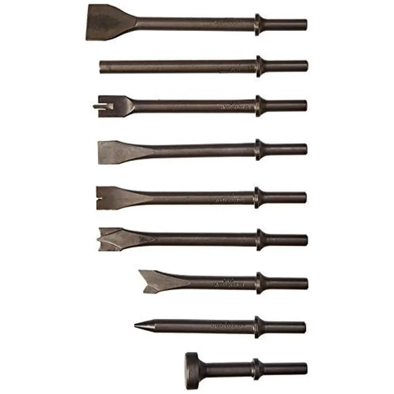 ATD Tools 5730 Design Model 9 Piece All Purpose Chisel Set High Quality